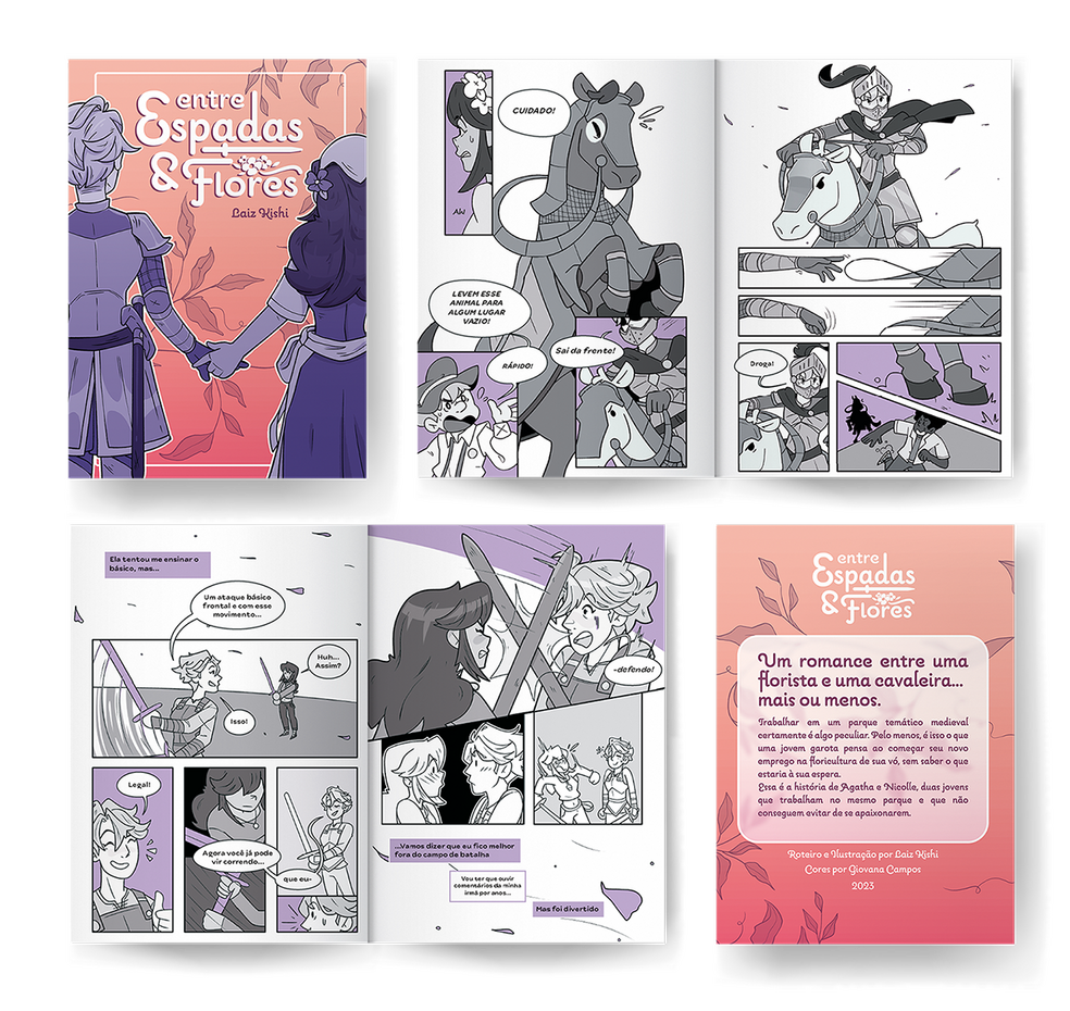 Entre Espadas e Flores | Comic