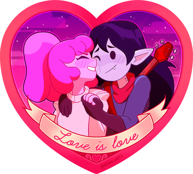 Stickers Love is Love | Bubbline