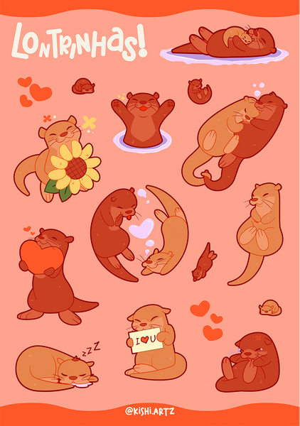 Stickers | Lontrinhas