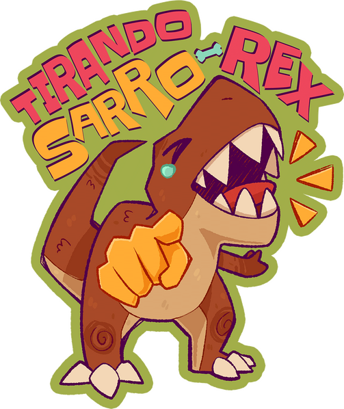 STICKERS | TIRANDO SARRO