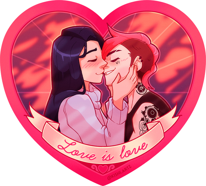 Stickers Love is Love | CaitVi